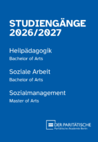 Studiengangsbroschüre 2026 Infos Studium Paritätische Akademie Berlin