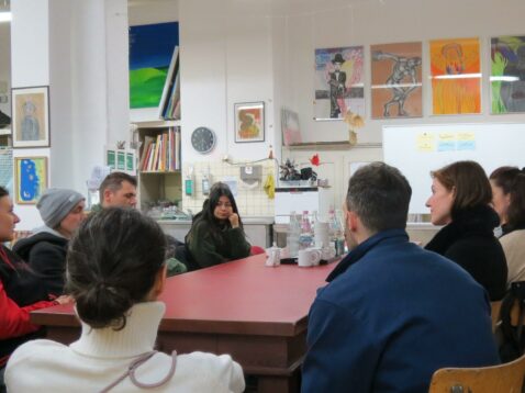 Besuch Atelier Soziale Arbeit Exkursion Klinik Soziale Arbeit